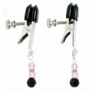 Spartacus - Pink Beaded Nipple Clamps (SPF-111)