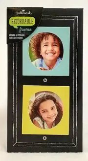 Hallmark Double Recordable Photo Frame ~ 2 Photos ~ 2 Recordings ~ Love Out Loud