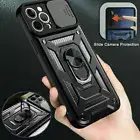 Shockproof Ring Case For iPhone 16 15 14 13 12 11 Pro Max Mini XR XS 7 8 Plus SE