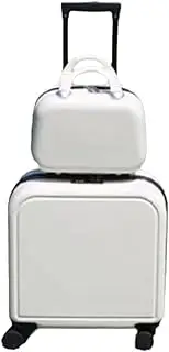 [HALAHAI] Luggage Suitcase Carry On Luggage 2 Piece Sets Suitcases with Spinner Wheels, Hard Shell Carry On Suitcase Set Checked Luggage (Color : C, Size : 20in)