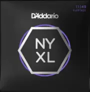 D'Addario NYXL1149 Nickel Wound Electric Guitar Strings Medium 11-49