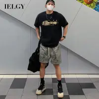 在飛比找蝦皮商城優惠-IELGY 男士簡約款純棉t恤短袖