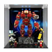 UNIQUEDISPLAY Display Case for Lego 76105 The Hulkbuster: Ultron Edition