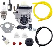 [HURI] Carburetor Carby Carb for 62cc 65cc MTM Baumr-AG Whipper Snipper Hedge Trimmer with Fuel Filter Fuel Line Grommet Kit AU Shipping