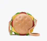 Kate Spade 3D Novelty Faux Leather Hamburger Crossbody Bag