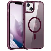 For iPhone 15 Protective Case Compatible with MagSafe Scratch-Proof TPU+PC Phone Cover