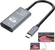 Hdmi to USB C, USB C to Hdmi Adapter, Usbc to Hdmi Adapter, USB C to HDMI Adapter Cable 4K@60Hz, Converter for iPhone 16/15 Pro Max Plus iPad mini Air MacBook Pro Galaxy S24 Ultra iMac XPS 17