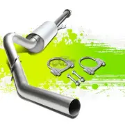 3" TIP MUFFLER STAINLESS CATBACK EXHAUST FOR 11-14 FORD F-150 2DR 3.7 V6/5.0 V8