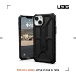 【UAG】IPHONE 14 PLUS 頂級版耐衝擊保護殼-碳黑(UAG)