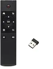Wireless Remote Controller B0KF 2.4GHz Wireless Voice Air Mouse Remote Control for Home Theater Backyard Outdoor Indoor