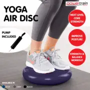 Powertrain Yoga Stability Disc Home Gym Pilate Balance Trainer Wobble Pad Purple