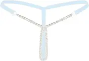[GRRKDFQ] Women's Pyjama Sets Beading G String Panties Open Crotch