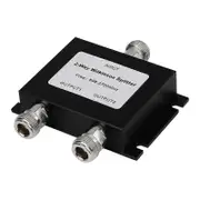 698-2700Mhz 2 Way Splitter Power Splitter Divider Gsm 4G Lte W-Cdma FDD Mobile Signal Repeater Antenna Black