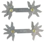 Toledo THREAD PITCH GAUGE SET 2Pieces Stainless Steel, Metric & SAE