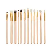 Eye Shadow Cosmetic Make Up Brush Set of 12pcs