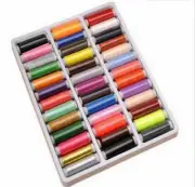 Polyester Spool Thread Sewing Hand Machine Needles 39 Colors 109 Yard Clother