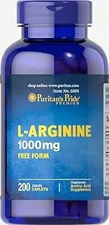 Puritan's Pride L-Arginine 1000 mg-200 Caplets