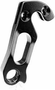 Vuzmode 2PC Bicycle Rear Derailleur Hanger, for Bergamont Lapierre 32-57-145 Aircode Efi Xelius Sensium Ghost Ez1859 Nivolet Mech Dropout Bike Derailleur Hanger(Black WGH878P2)