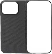 [Jarttarn] 600D Carbon Fiber Phone Case Compatible with Google Pixel 9 Pro Fold (2024) Luxury Ultra-Thin Aramid Fiber Cover for Pixel 9 Pro Fold (Black 1)