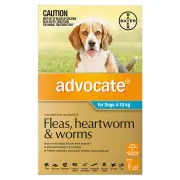 Advocate For Dogs 4 To 10 Kg Medium Dogs Aqua 6 Doses