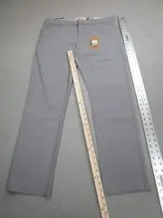 Tailor Vintage Pants Mens 36x30 Gray Canaan Slim Work Casual Stretch Performance