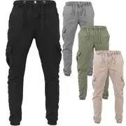Urban classics - CARGO sweat jogging tubes pants Union S