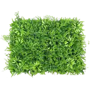1PC Artificial Plant Wall Panels Hedge Fake Garden Ivy Mat Foliage C