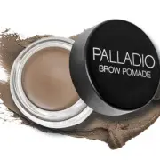 Palladio Brow Pomade Waterproof, 24Hr Wear Smudge Proof & Sweat Resistant, Taupe