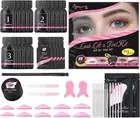 Lash Lift and Tint Kit 4 in 1, Eyelash and Eyebrow Lift and Tint Kit, Eyelash an