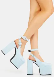 [Lamoda] Blue Video Games Platform Heels