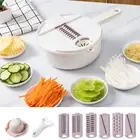 12in 1 Manual Vegetable Cutter Chopper Food Shredder Slicing Tool Kitchen Utensi