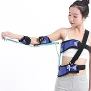 Shoulder Abduction Frame Rotator Cuff Fixation Brace Triangle Support Adjustable Abduction Angle Adjustable Tightness Removable Liner for Shoulder Joint Injury Fracture Dislocation