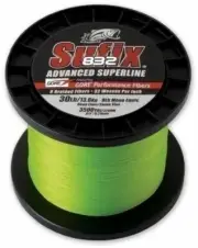Sufix 832 FLURO NEON LIME 3200m 3500 yards Braid - 30LB 13.6 Kg 0.29mm
