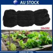 5M*30M Black Anti Bird Netting Pest Net Commercial Fruit Tree Pond Plant Mesh