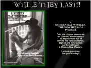 Modern Day Western Press Book Charles E Cullen Horror Films Rare Memorabilia