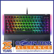 Razer BlackWidow V4 75 Hot-swappable Tactile Mechanical Gaming Keyboard