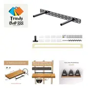 1 Pack Floating Shelf Hardware Heavy Duty Hidden Shelf Brackets Support,Wall ...