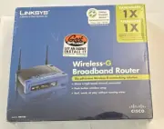 NEW & SEALED LINKSYS WRT54G Wi-Fi Wireless-G Broadband Router 2.4 GHz High Speed