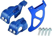 Yurefax Fork Leg Shoe Guard Brake Disc Guard Protector Cover for SX EXC XC SXF EXCF XCF XCW XCFW 125 150 200 250 300 350 450 500 20152017 Calliper Guards(Blue)