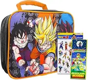 Action Comics Dragon Ball Z Lunch Box for Boys Set - Bundle with Dragon Ball Lunch Bag, Stickers, and More | Dragon Ball Z Lunchbox