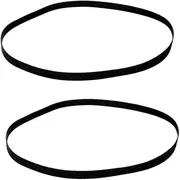 Sam&Johnny New Turntable Belt 205*5*0.6mm/322mm Rubber Belts Replacement for Gramophone Turntable Player Record Player(2 Pcs)