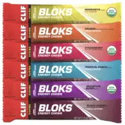 Clif BLOKS Energy Chews Organic Gel Tablets Carbs Bar Athletes Training Gym