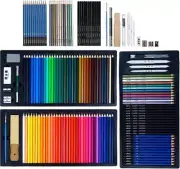 32 pieces Coloured Pencils for Adult Coloring Books, Drawing Kit Sketching