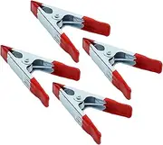 4Pack 4Inch A-Shaped Spring Clamp Heavy Duty Spring Clips Multi-Purpose Woodworking Tool Multi-Purpose Metal Clips Hand Tools Hand tool accessories