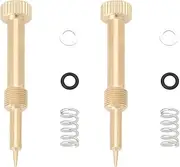 EMSea 2PCS Carburetor Air Fuel Mixture Screw Compatible with Mikuni VM22 Compatible with YBR 125 M6x0.5 Length 42mm for Motorcycle Repair Workshops Racing or Competitions