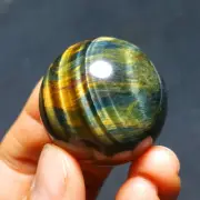 TOP 70G 36MM Natural Tiger eye Crystal Sphere Ball 5304+