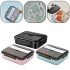 Microwave Heating School Lunch Portable Lunch Container Leak-proof Design