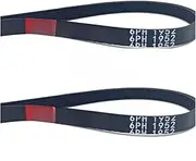 2 Pieces 6PH1952 Belt for Drum Washing Machine