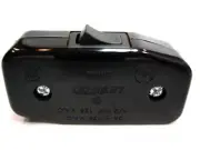 Cord Switch BLACK - UL Listed - Leviton Brand - Inline Cord Switch - Lamp Switch