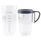24 oz and 32 oz Cups Replacement Parts for NutriBullet NB-101B NB-101S NB-201